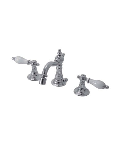 Robinet bidet haut 3 trous Bleu Provence