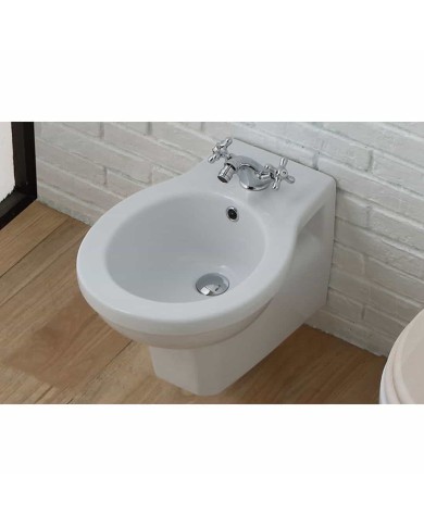 Robinet bidet col bas 1 trou Bleu Provence