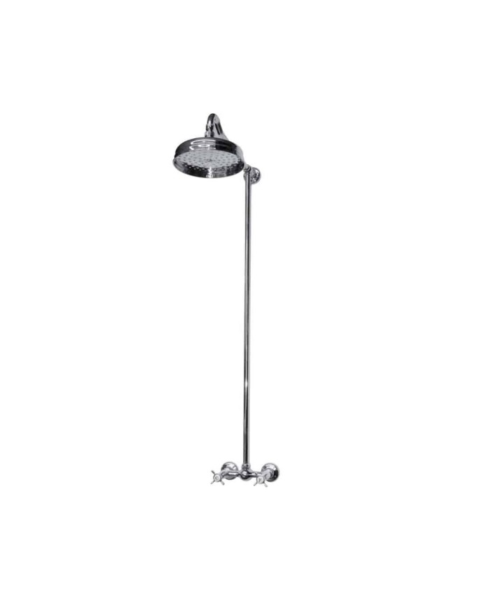 Colonne douche de tête 20 cm Bleu Provence Colonne douche de tête 20 cm Bleu Provence