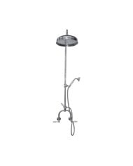 Set douche pont Bleu Provence | Robinetterie rétro laiton