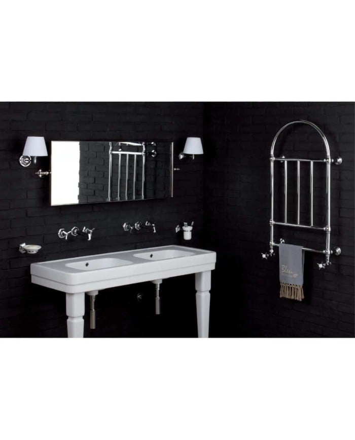 Radiateur mural arc grille Bleu Provence Radiateur mural arc grille Bleu Provence