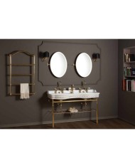 Radiateur mural arc 5 barres Bleu Provence Radiateur mural arc 5 barres Bleu Provence