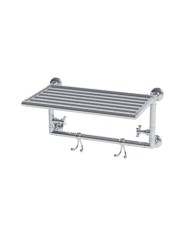 Radiateur porte serviettes mural - Bleu Provence