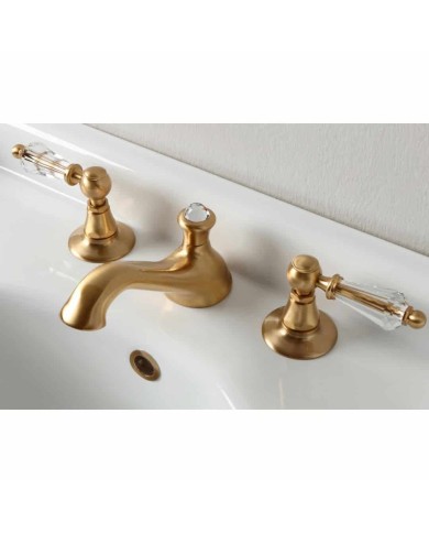 Robinet bas lavabo vidage 3t Bleu Provence Robinet bas lavabo vidage 3t Bleu Provence