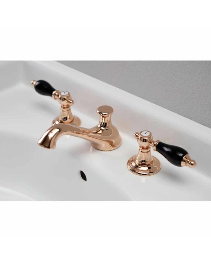 Robinet bas lavabo vidage 3t Bleu Provence