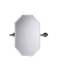 Miroir octogonal basculant - Bleu Provence