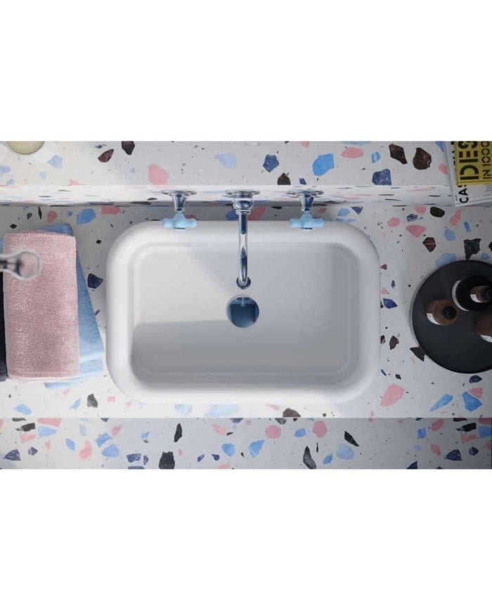 Lavabo countertop 60 True Colors Lite Bleu Provence