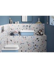 Lavabo countertop 60cm - True Colors Lite - Bleu Provence