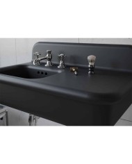 lavabo céramique bleu provence 80cm | Bleu Provence