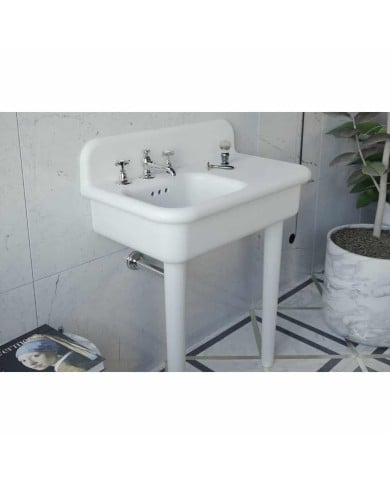 Lavabo large 80 cm True Colors Lite Bleu Provence