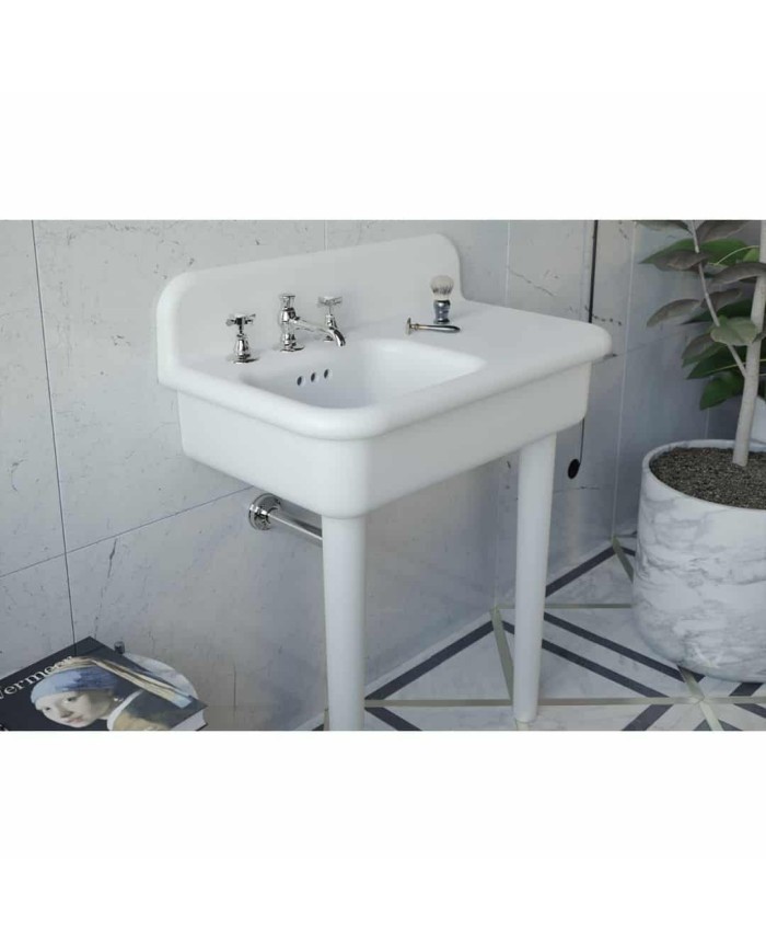 Lavabo large 80 cm True Colors Lite Bleu Provence