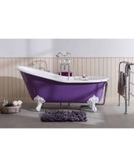 Baignoire en fonte sur pieds LAVANDE Baignoire en fonte sur pieds LAVANDE