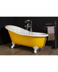 Baignoire en fonte sur pieds LAVANDE Baignoire en fonte sur pieds LAVANDE