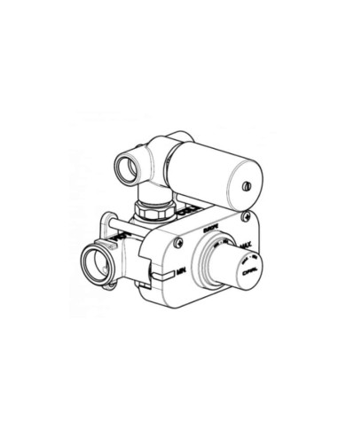 Thermostatique mural 2 sorties - ST25 - Cifial