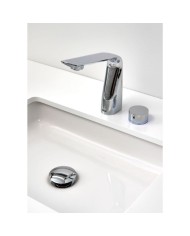 Mélangeur lavabo électronique bouton Evolution Cifial Mélangeur lavabo électronique bouton Evolution Cifial