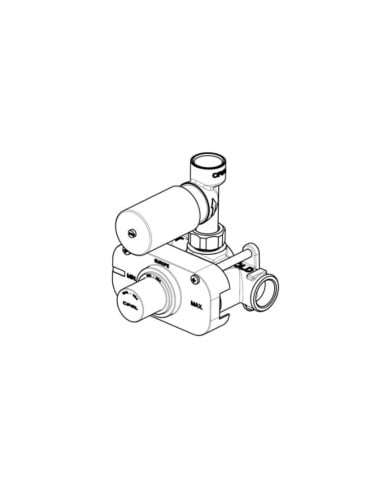 Mélangeur thermostatique douche 1 sortie M3 Cifial