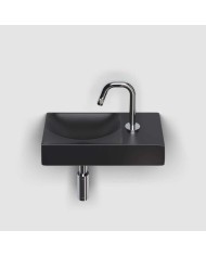 lave mains noir mat 38cm 1 trou VALE Clou lave mains noir mat 38cm 1 trou VALE Clou