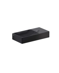 lave mains noir mat 38cm 1 trou VALE Clou lave mains noir mat 38cm 1 trou VALE Clou
