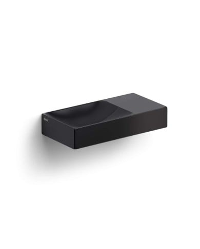lave mains noir mat 38cm 0 trou VALE Clou lave mains noir mat 38cm 0 trou VALE Clou