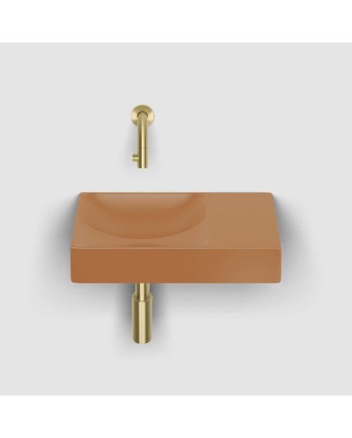 lave mains sable italien mat 38cm 0 trou VALE Clou lave mains sable italien mat 38cm 0 trou VALE Clou