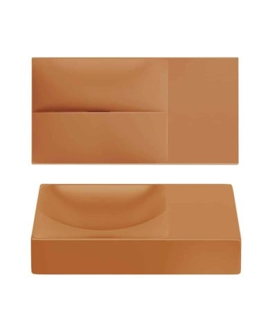 lave mains sable italien mat 38cm 0 trou VALE Clou lave mains sable italien mat 38cm 0 trou VALE Clou