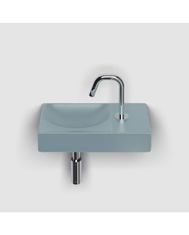 lave mains bleu mat 38cm 1 trou VALE Clou lave mains bleu mat 38cm 1 trou VALE Clou