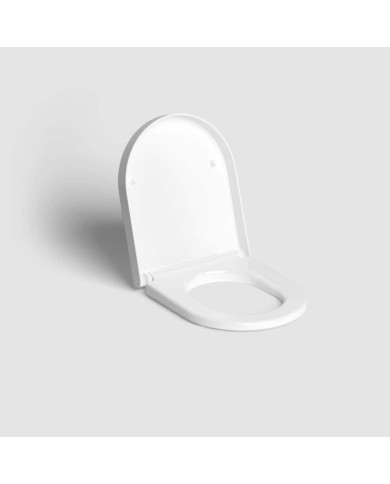 Toilette blanc brillant 56cm Hammock Rimless Clou Toilette blanc brillant 56cm Hammock Rimless Clou