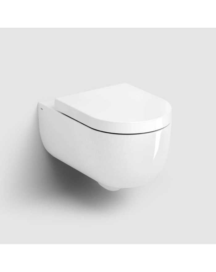 Toilette blanc brillant 56cm Hammock Rimless Clou