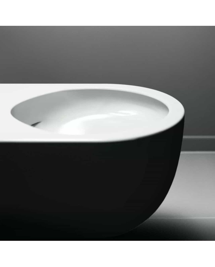 Toilette blanc mat 56cm Hammock Rimless Clou Toilette blanc mat 56cm Hammock Rimless Clou