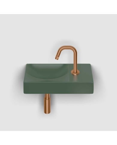 lave mains vert pin mat 38cm 1 trou VALE Clou lave mains vert pin mat 38cm 1 trou VALE Clou