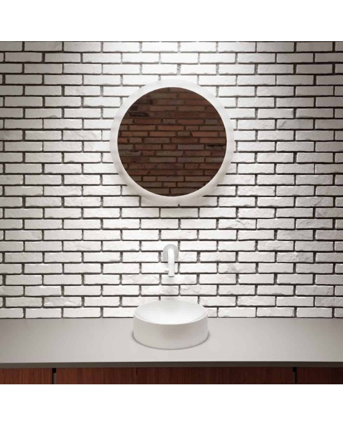 lave mains blanc mat 22cm VALE ROUND Clou lave mains blanc mat 22cm VALE ROUND Clou