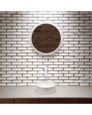 lave mains blanc mat 22cm VALE ROUND Clou lave mains blanc mat 22cm VALE ROUND Clou