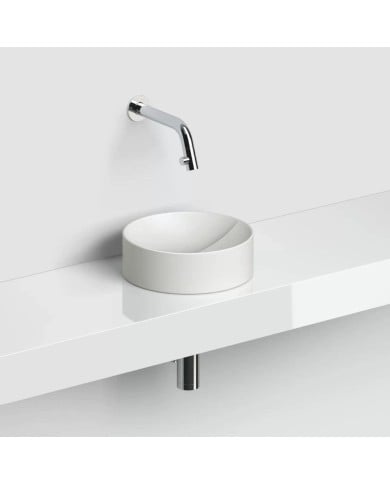 lave mains blanc mat 22cm VALE ROUND Clou lave mains blanc mat 22cm VALE ROUND Clou