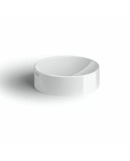 lave mains blanc brillant 22cm VALE ROUND Clou lave mains blanc brillant 22cm VALE ROUND Clou