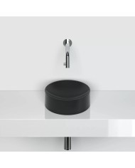 lave mains noir mat 22cm VALE ROUND Clou lave mains noir mat 22cm VALE ROUND Clou