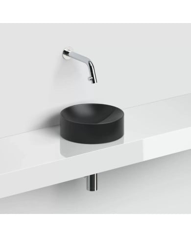 lave mains noir mat 22cm VALE ROUND Clou lave mains noir mat 22cm VALE ROUND Clou