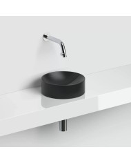 lave mains noir mat 22cm VALE ROUND Clou lave mains noir mat 22cm VALE ROUND Clou