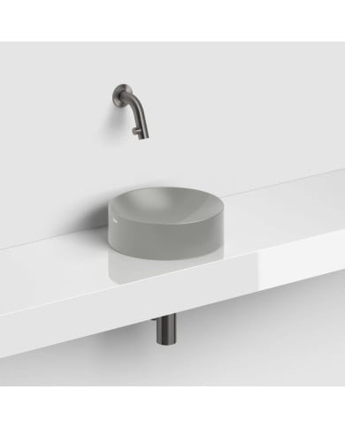 lave mains gris mat 22cm VALE ROUND Clou lave mains gris mat 22cm VALE ROUND Clou