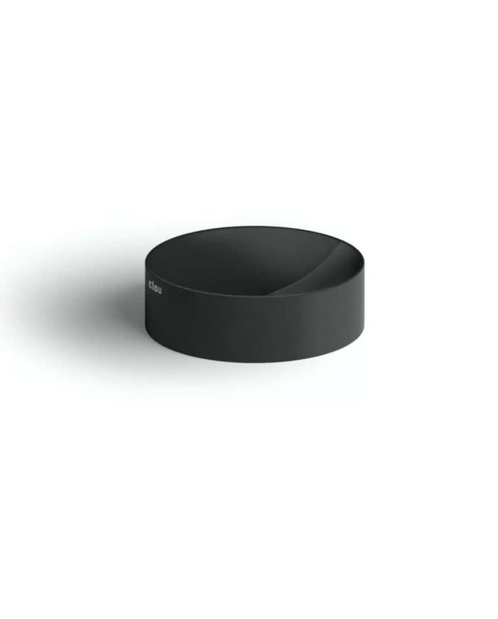 lave mains noir mat 22cm VALE ROUND Clou lave mains noir mat 22cm VALE ROUND Clou