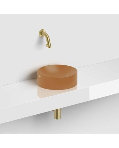 lave mains sable italien mat 22cm VALE ROUND Clou lave mains sable italien mat 22cm VALE ROUND Clou