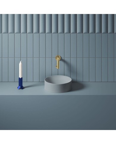 lave mains bleu mat 22cm VALE ROUND Clou lave mains bleu mat 22cm VALE ROUND Clou