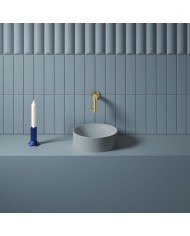 lave mains bleu mat 22cm VALE ROUND Clou lave mains bleu mat 22cm VALE ROUND Clou