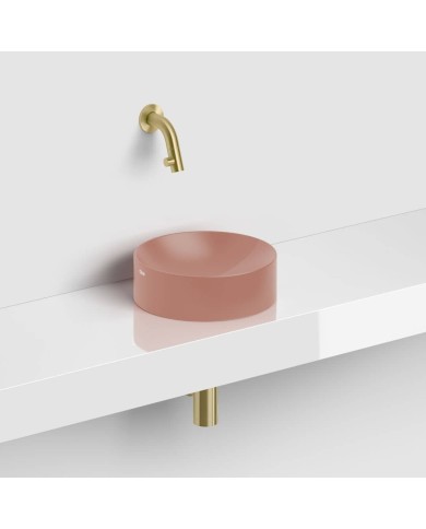 lave mains rose mat 22cm VALE ROUND Clou lave mains rose mat 22cm VALE ROUND Clou