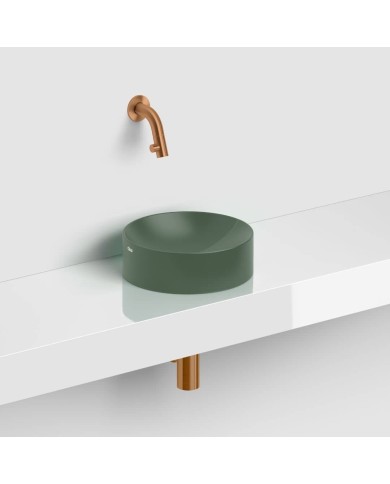 lave mains vert pin mat 22cm VALE ROUND Clou lave mains vert pin mat 22cm VALE ROUND Clou