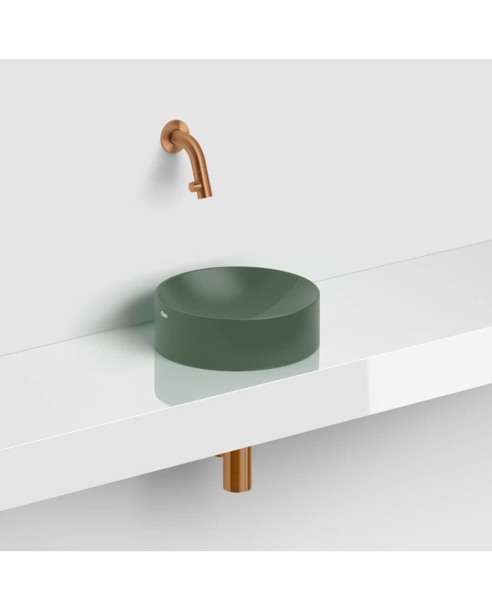 lave mains vert pin mat 22cm VALE ROUND Clou lave mains vert pin mat 22cm VALE ROUND Clou