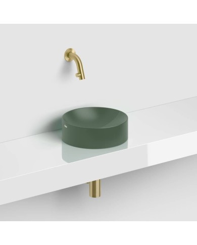 lave mains vert pin mat 22cm VALE ROUND Clou lave mains vert pin mat 22cm VALE ROUND Clou