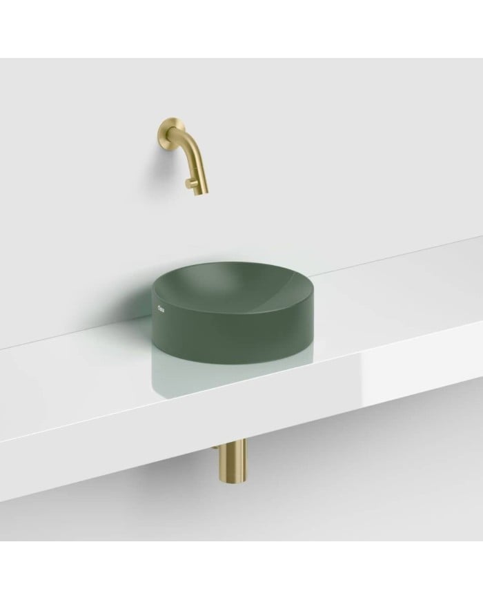 lave mains vert pin mat 22cm VALE ROUND Clou lave mains vert pin mat 22cm VALE ROUND Clou