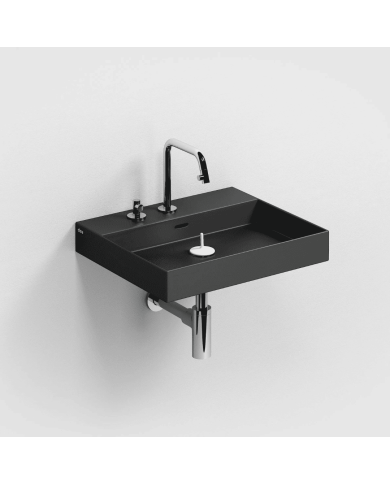 Lavabo noir 50cm New Wash Me Clou Lavabo noir 50cm New Wash Me Clou