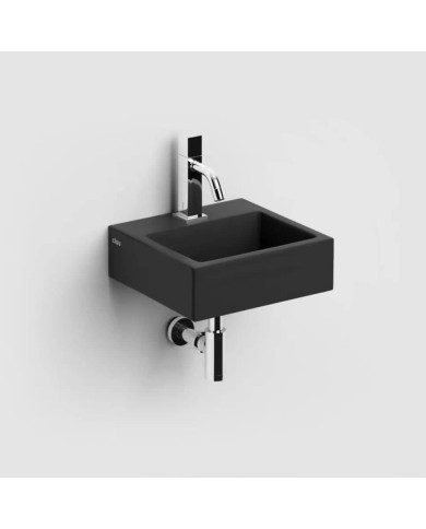 lave mains noir mat 28cm 1 trou Flush 1 Clou lave mains noir mat 28cm 1 trou Flush 1 Clou