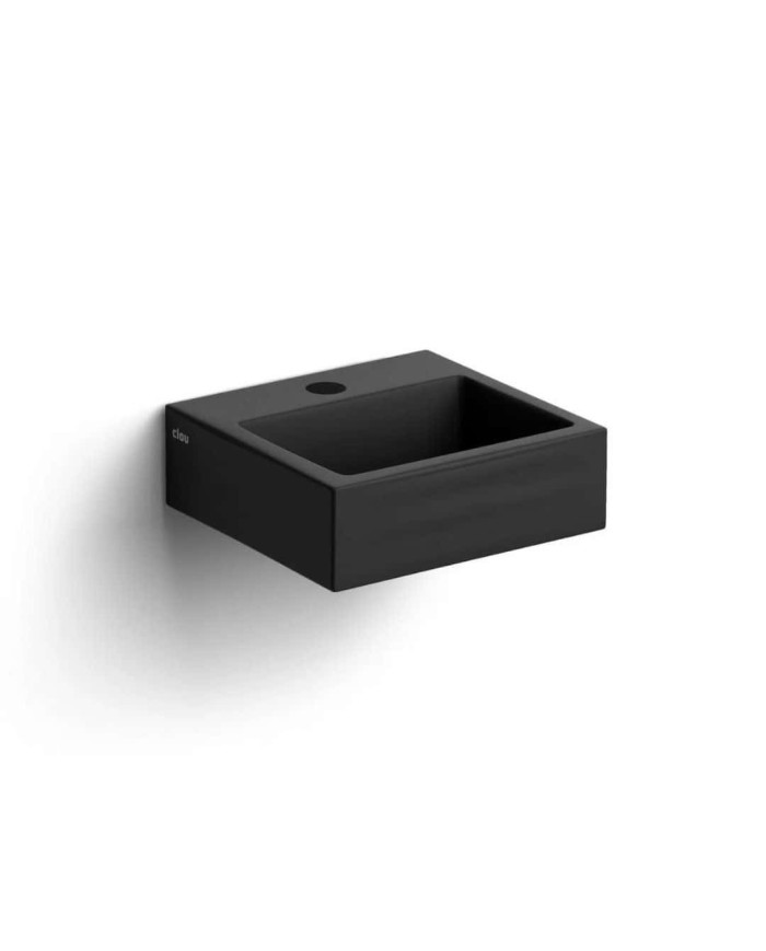 lave mains noir mat 28cm 1 trou Flush 1 Clou lave mains noir mat 28cm 1 trou Flush 1 Clou